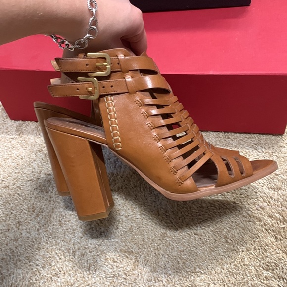 Halogen Leather Sandals - Picture 5 of 5